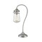Z-Lite Celeste 1 Light Table Lamp, Brushed Nickel And Clear Seedy TL120-BN - alternate 1